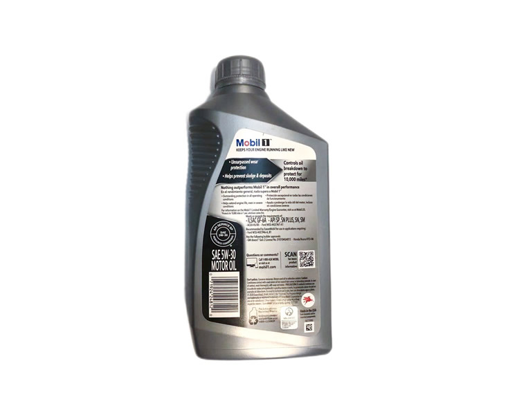 美孚1號(hào) 全合成機(jī)油 5W-30 A1/B1 SN 1QT裝-第2張圖片-鄭州市冠恒貿(mào)易有限公司【官方網(wǎng)站】-車(chē)用潤(rùn)滑油服務(wù)專(zhuān)家